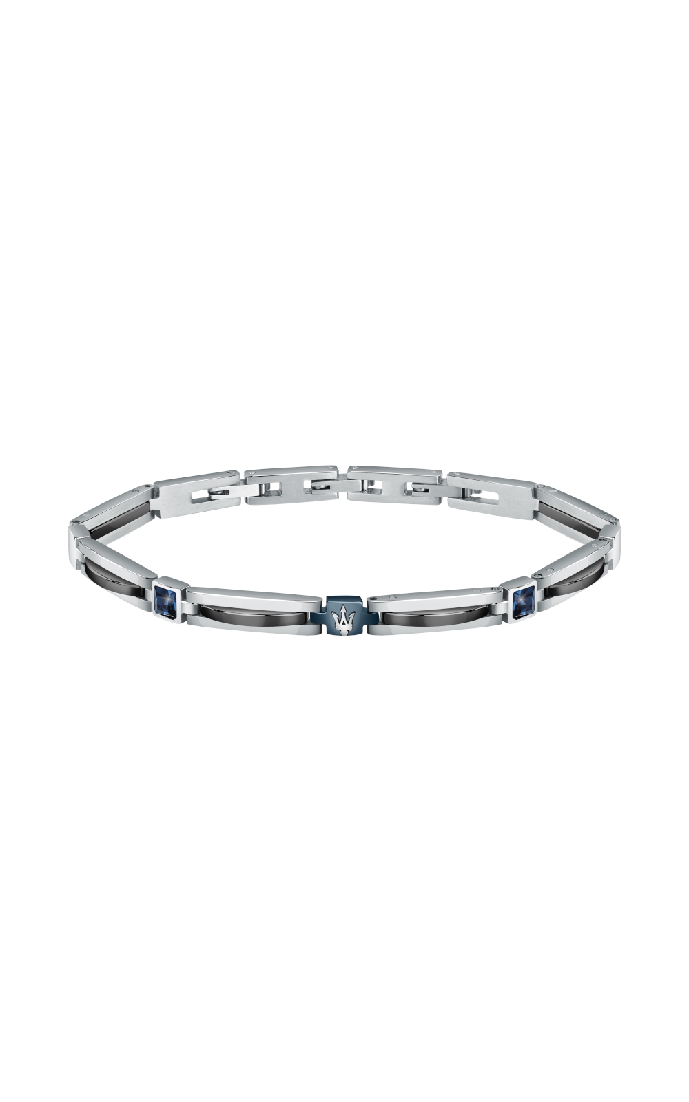 MASERATI ARM RING JM223ATZ20 Ανδρικό Βραχιόλι Τρίχρωμο Με Λογότυπο.jpg